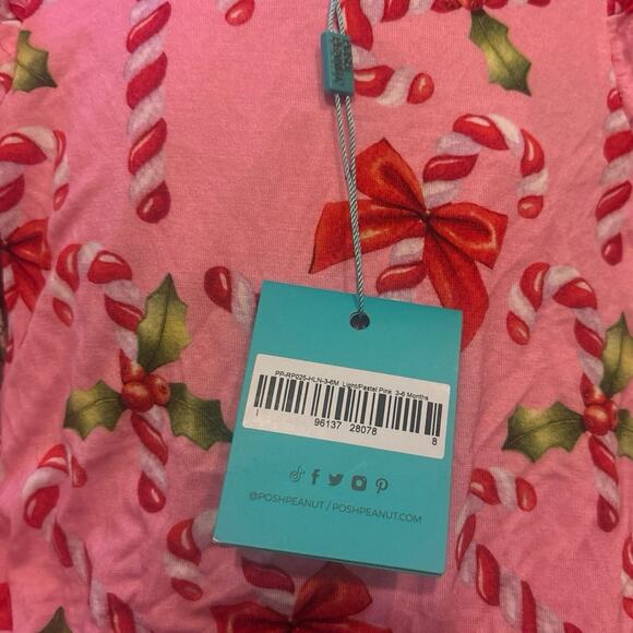 Posh Peanut Helen Bubble Romper 3-6 NWT - Picture 2 of 3